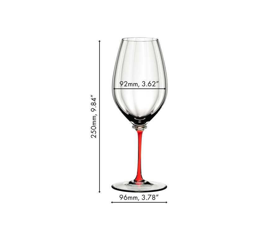 riedel fatto a mano performance riesling - rouge