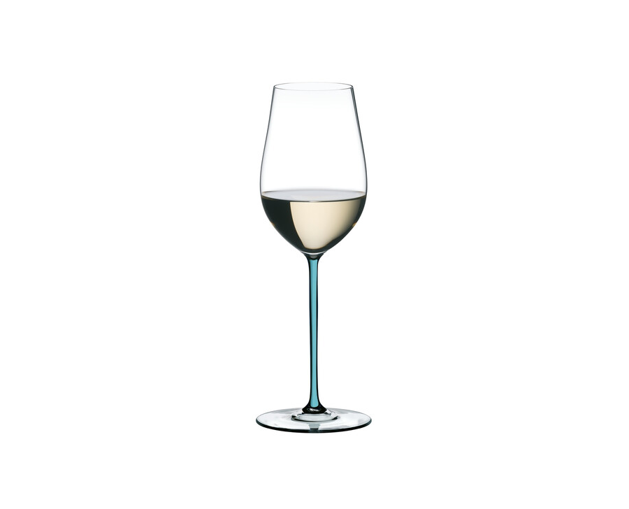 riedel fatto a mano rieslingzinfandel - turquoise