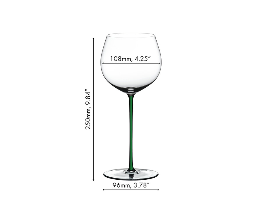 riedel fatto a mano chardonnay boisé - vert